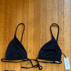 NWT WeWoreWhat bikini top